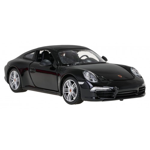 Autko Metalowe 1:24 Porsche 911 Czarne RASTAR