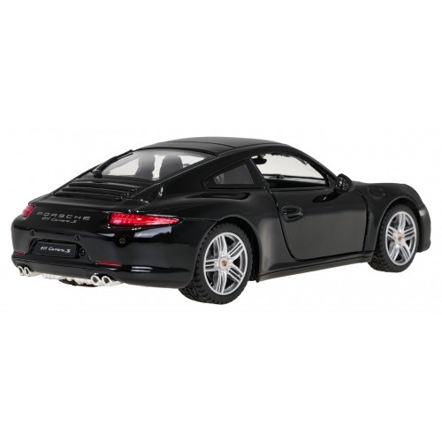 Autko Metalowe 1:24 Porsche 911 Czarne RASTAR