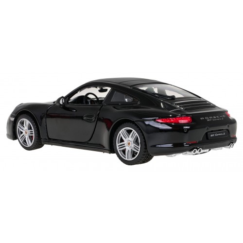 Autko Metalowe 1:24 Porsche 911 Czarne RASTAR