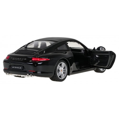 Autko Metalowe 1:24 Porsche 911 Czarne RASTAR