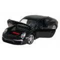 Autko Metalowe 1:24 Porsche 911 Czarne RASTAR