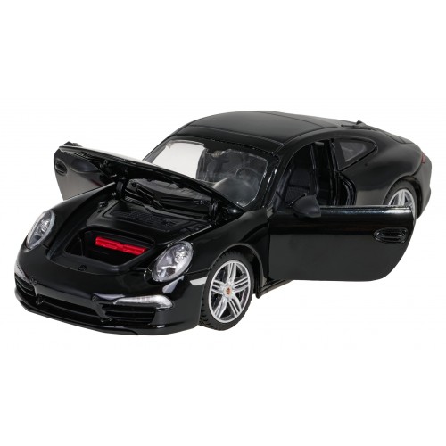 Autko Metalowe 1:24 Porsche 911 Czarne RASTAR