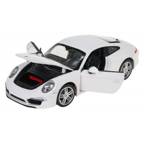 Autko Metalowe 1:24 Porsche 911 Biały RASTAR