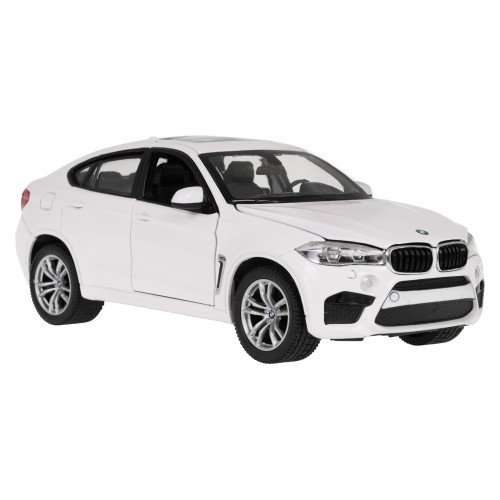 Autko Metalowe 1:24 BMW X6M Białe RASTAR
