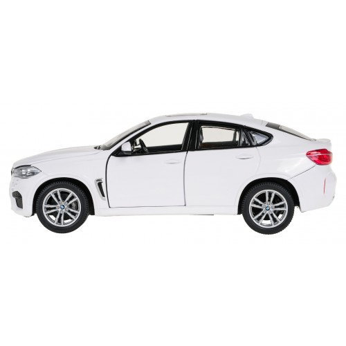 Autko Metalowe 1:24 BMW X6M Białe RASTAR