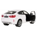 Autko Metalowe 1:24 BMW X6M Białe RASTAR