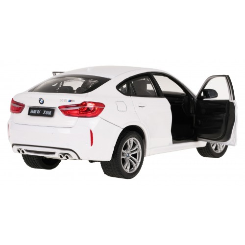 Autko Metalowe 1:24 BMW X6M Białe RASTAR