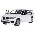Autko Metalowe 1:24 BMW X6M Białe RASTAR