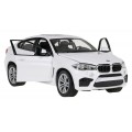 Autko Metalowe 1:24 BMW X6M Białe RASTAR