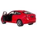 Autko Metalowe 1:24 BMW X6M Czerwone RASTAR
