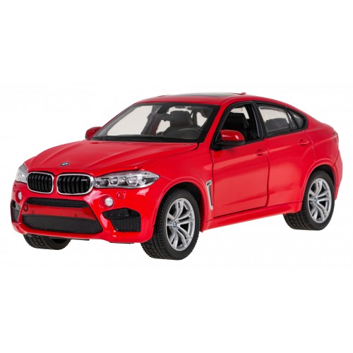 Autko Metalowe 1:24 BMW X6M Czerwone RASTAR