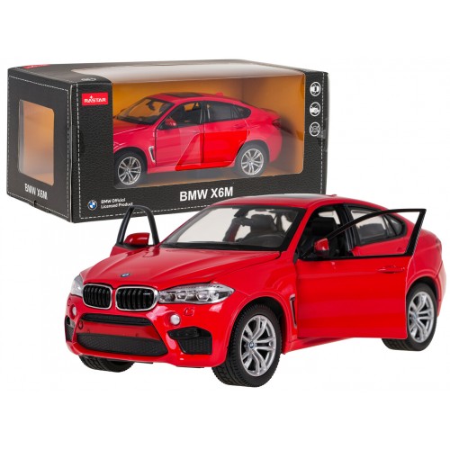 Autko Metalowe 1:24 BMW X6M Czerwone RASTAR