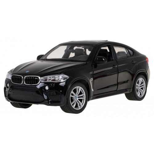 Autko Metalowe 1:24 BMW X6M Czarny RASTAR
