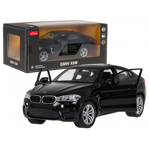 Autko Metalowe 1:24 BMW X6M Czarny RASTAR
