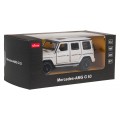 Autko Metalowe 1/32 Mercedes-Benz AMG G63 z Dźwiękiem Białe RASTAR