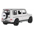 Autko Metalowe 1/32 Mercedes-Benz AMG G63 z Dźwiękiem Białe RASTAR