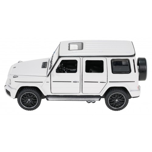 Autko Metalowe 1/32 Mercedes-Benz AMG G63 z Dźwiękiem Białe RASTAR