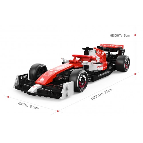 1: 24 Alfa Romeo F1 C42 340el. Klocki RASTAR