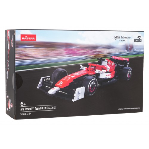 1: 24 Alfa Romeo F1 C42 340el. Klocki RASTAR