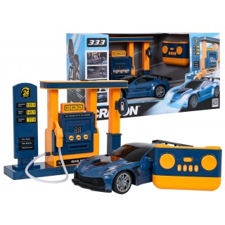 R/C Pojazd Sporty + Stacja Tankowania