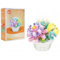 Zestaw klocków kreatywnych Bukiet w doniczce 253 el. dla dzieci 6+