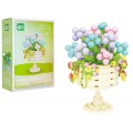 Zestaw klocków kreatywnych Kwiaty w kielichu 283 el. dla dzieci 6+