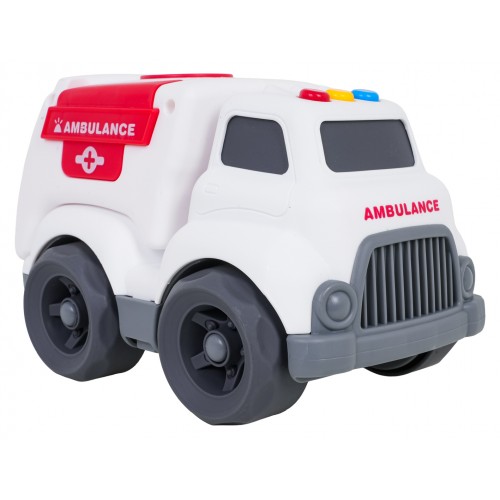 Pojazd Ambulans z Funkcją Świateł i Dźwięku