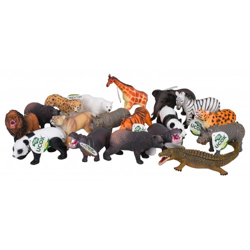 Zestaw Zwierząt 18el. Safari