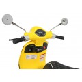 Pojazd Skuter Vespa ROMA Żółty
