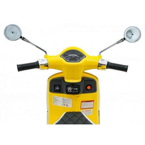 Pojazd Skuter Vespa ROMA Żółty