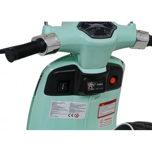 Pojazd Skuter Vespa ROMA Zielony