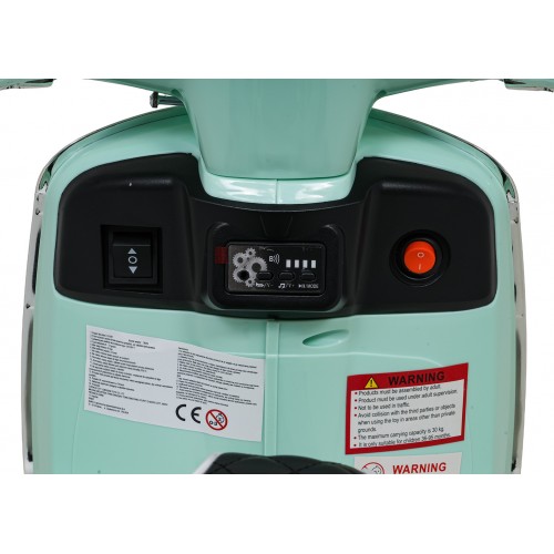 Pojazd Skuter Vespa ROMA Zielony