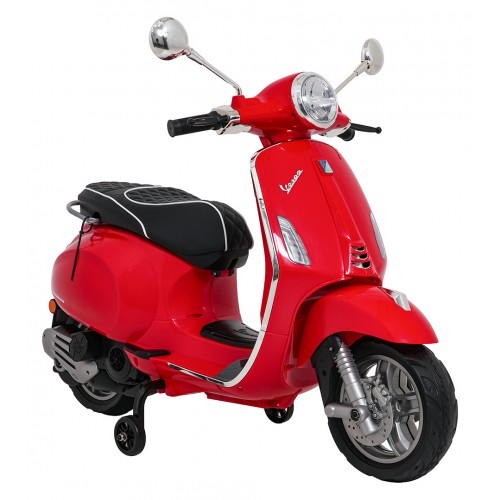 Pojazd Skuter Vespa ROMA Czerwony