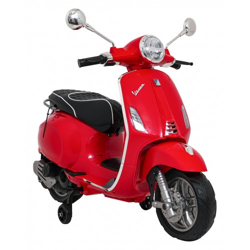 Pojazd Skuter Vespa ROMA Czerwony