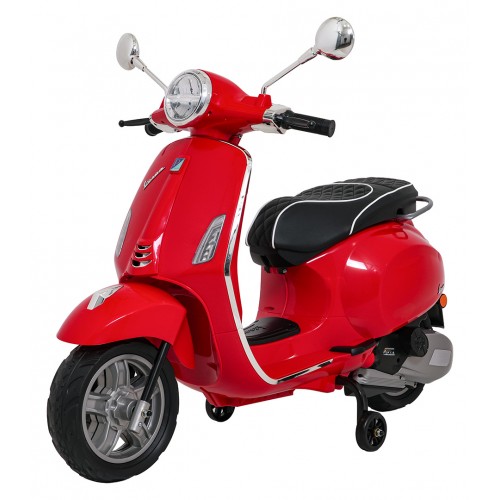 Pojazd Skuter Vespa ROMA Czerwony