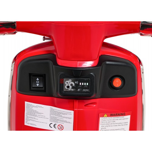 Pojazd Skuter Vespa ROMA Czerwony