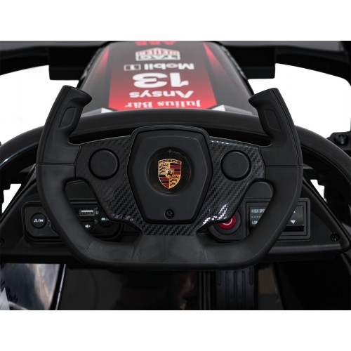 Pojazd Bolid Formuły E Porsche Czerwony