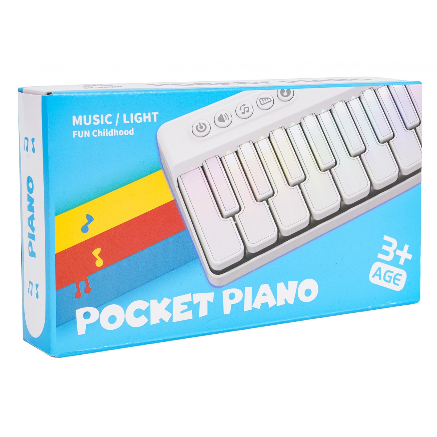 Mata Muzyczna Pianinko Białe