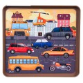 Magnetyczny Zestaw Puzzle Miasto