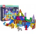 Zestaw Klocków Magnetycznych 3D ZOO 64el.