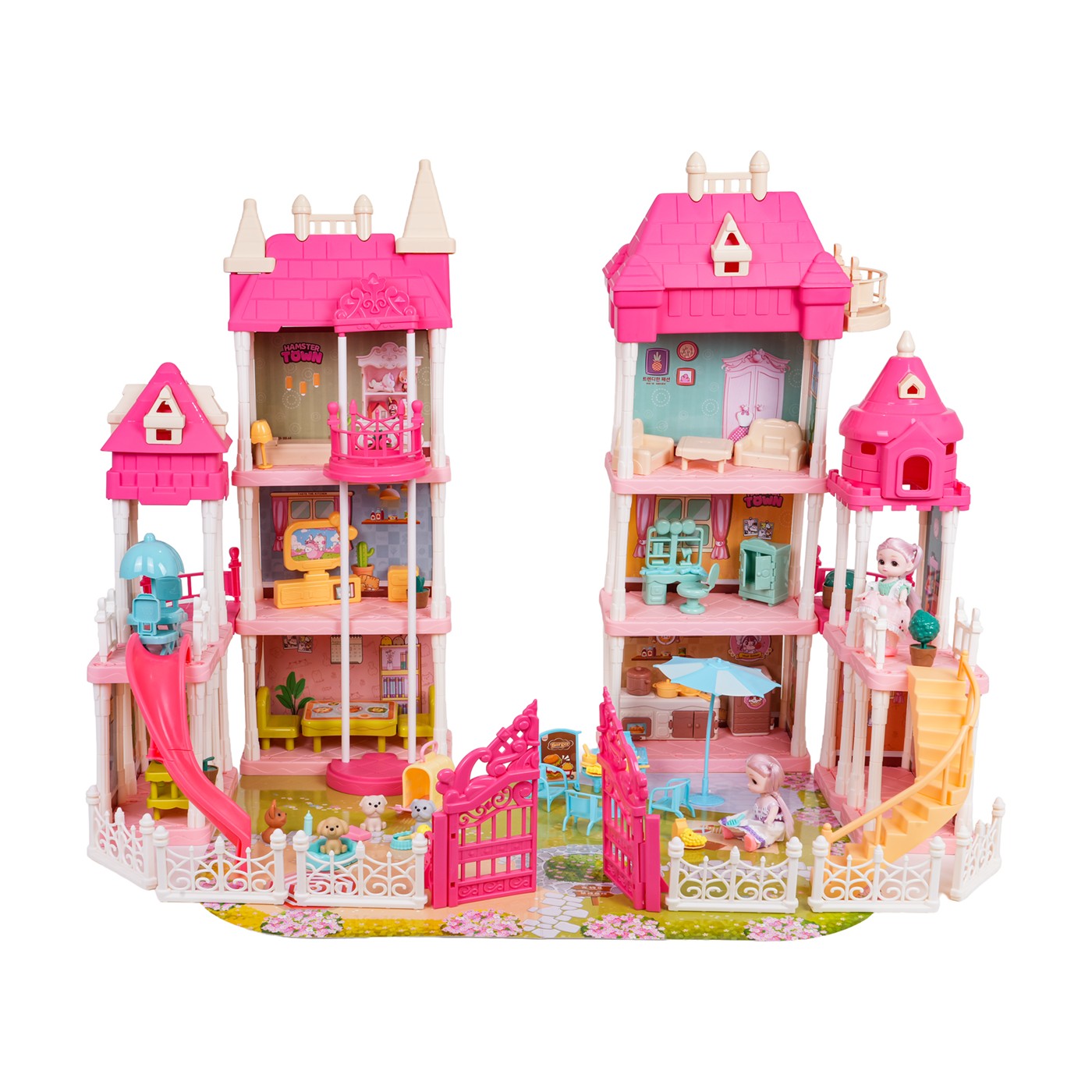 MEGA Domek dla Lalek + Akcesoria