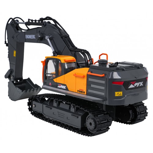 Koparka R/C z Metalową Łyżką z Funkcją Dymu