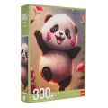 Zestaw Puzzli 300 el. Wesoła Panda dla dzieci 8+