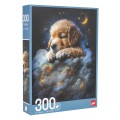 Zestaw Puzzli 300 el. Piesek w chmurach dla dzieci 8+
