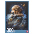 Zestaw Puzzli 300 el. Piesek w chmurach dla dzieci 8+