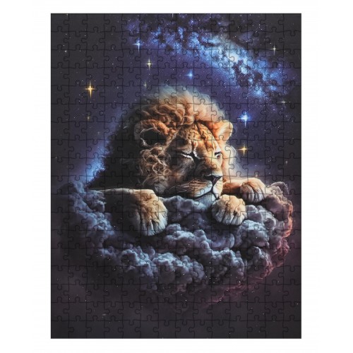 Zestaw Puzzli 300 el. Lew w chmurach dla dzieci 8+