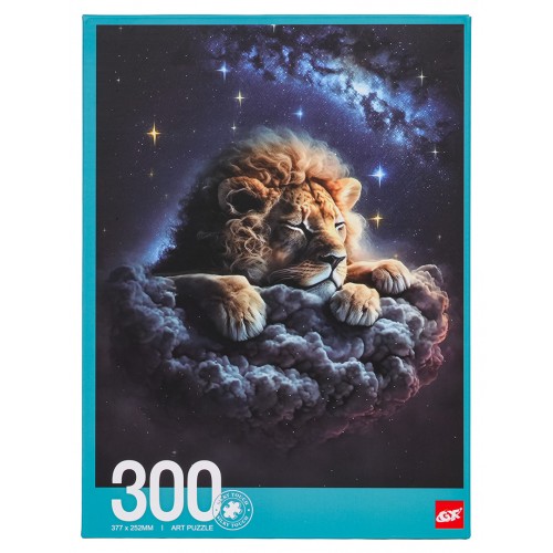 Zestaw Puzzli 300 el. Lew w chmurach dla dzieci 8+