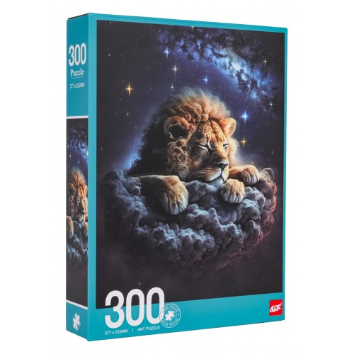 Zestaw Puzzli 300 el. Lew w chmurach dla dzieci 8+