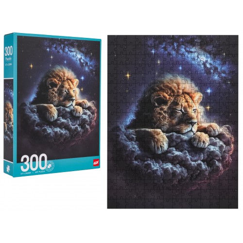 Zestaw Puzzli 300 el. Lew w chmurach dla dzieci 8+