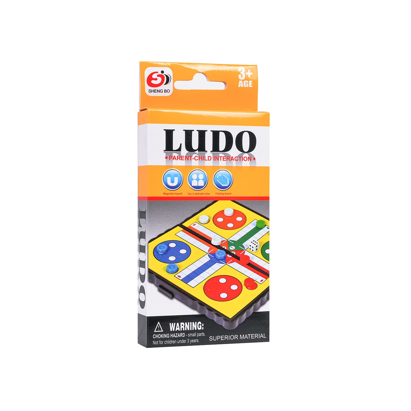 Magnetyczna Gra Planszowa Ludo